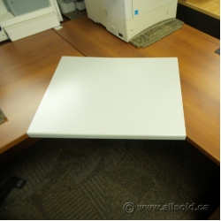 White Metal Corner Maker Sleeve Connector Desk Extender